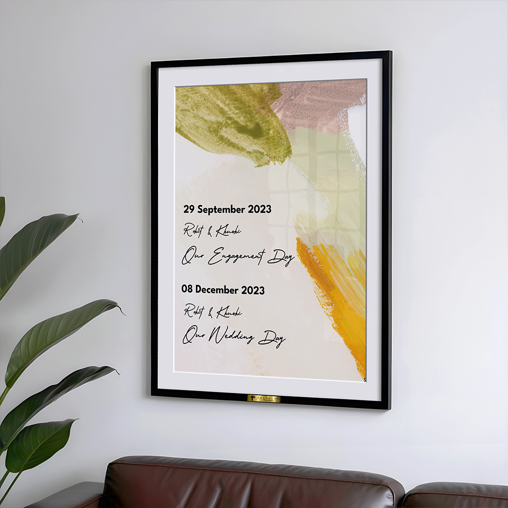 A Year of Forever Custom Date Art - Telinchi