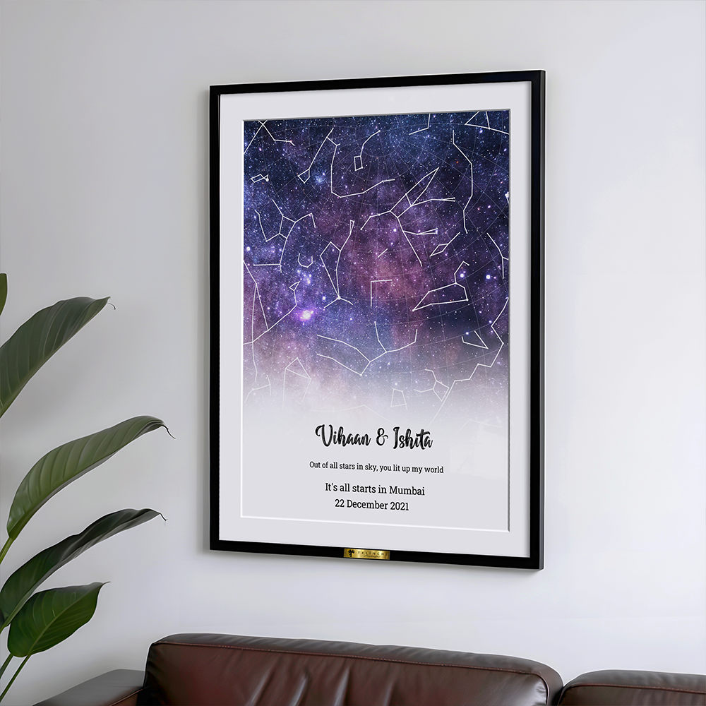 COSMIC LOVE PERSONALIZED STAR MAP