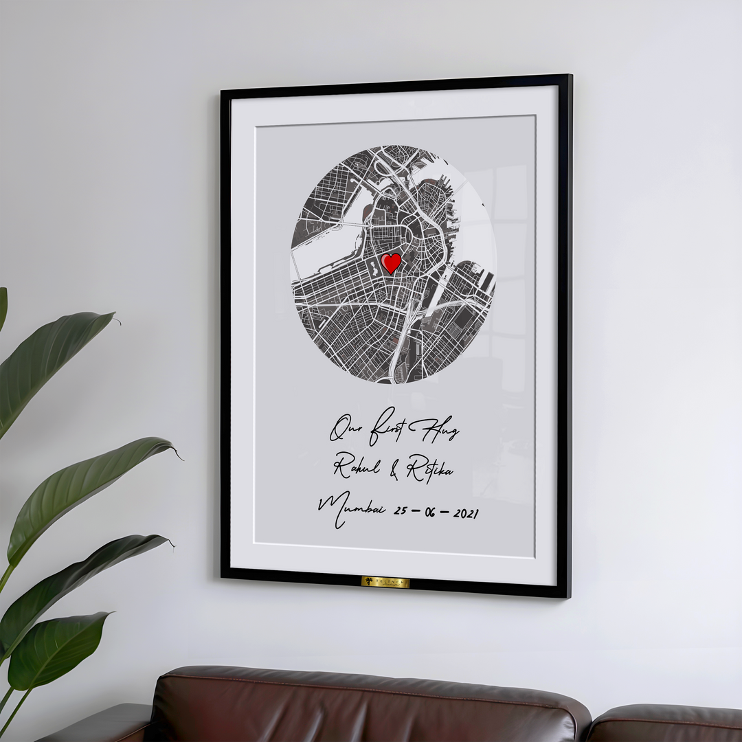 Moments in the Map – Personalized Street Art - Telinchi