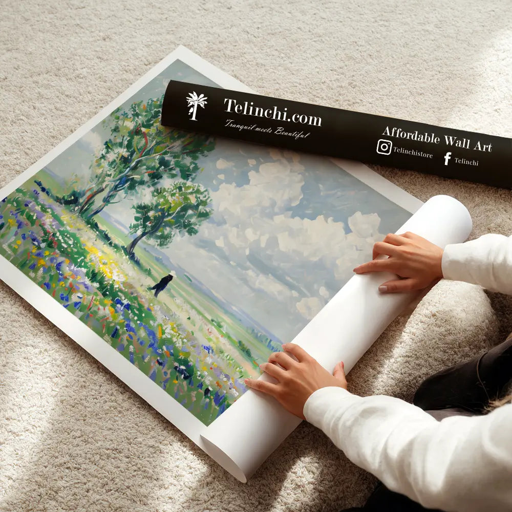 A Man Walking by Le Douanier Rousseau