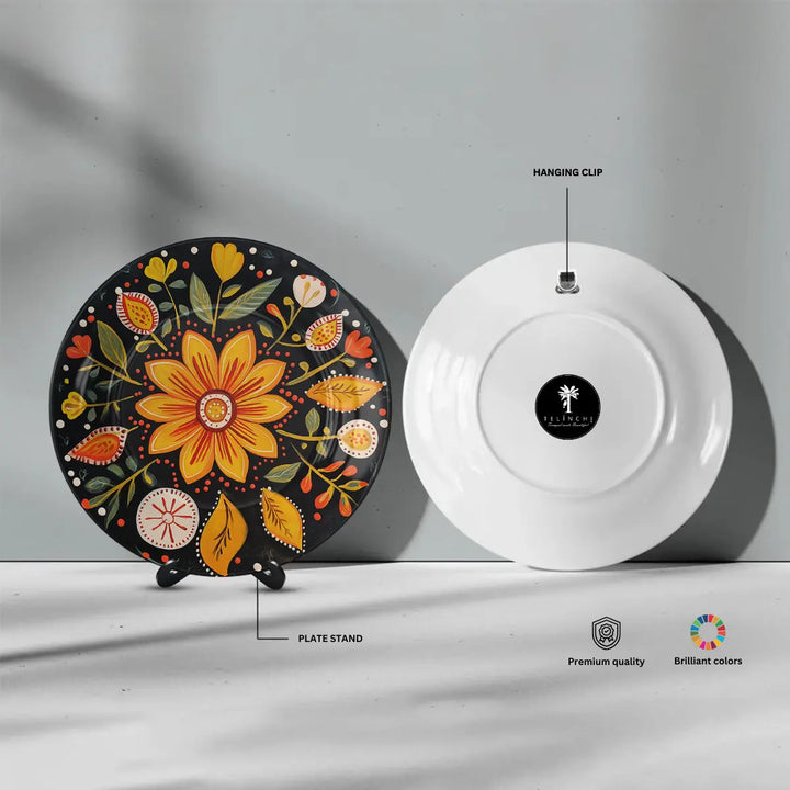 Vivid Floral Mandala