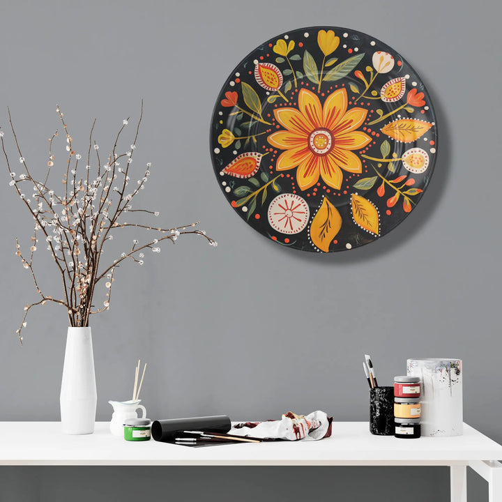 Vivid Floral Mandala