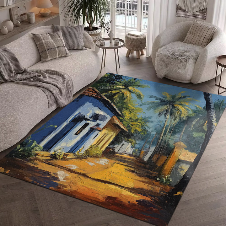 Serenity in Blue Alley