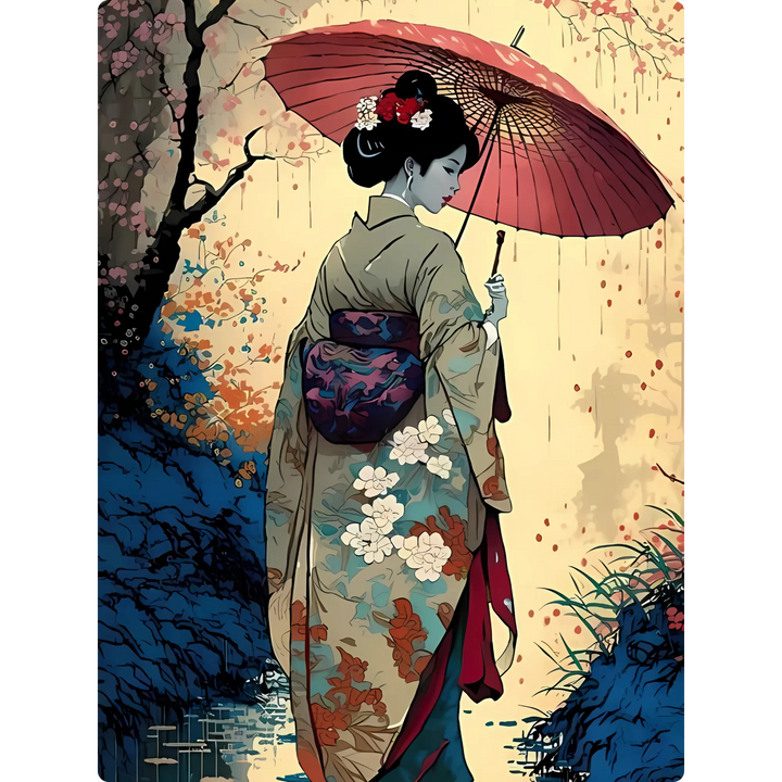 Crimson Umbrella Path