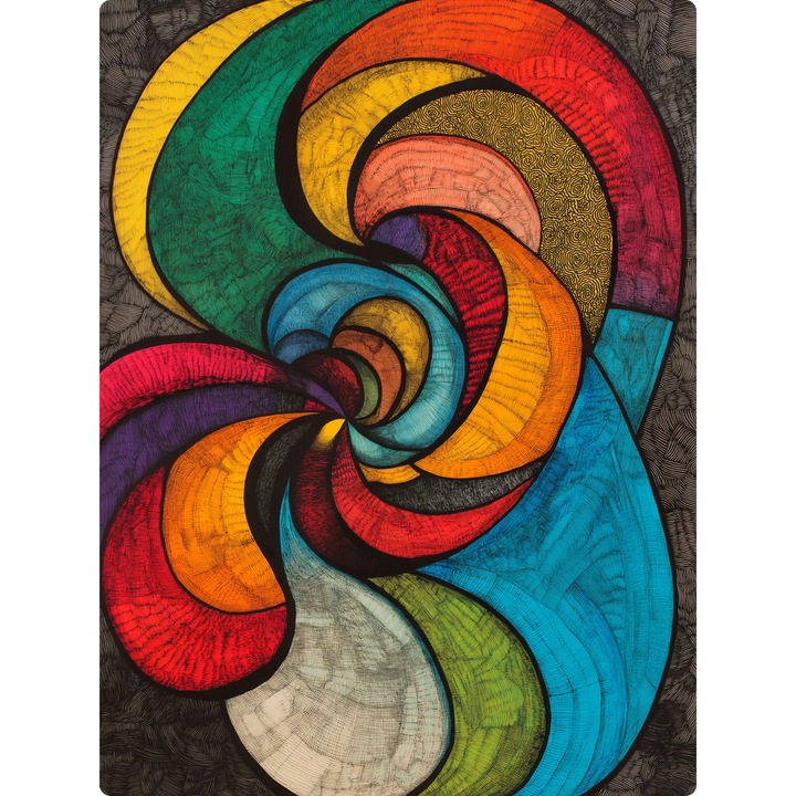 Colorful Spirals