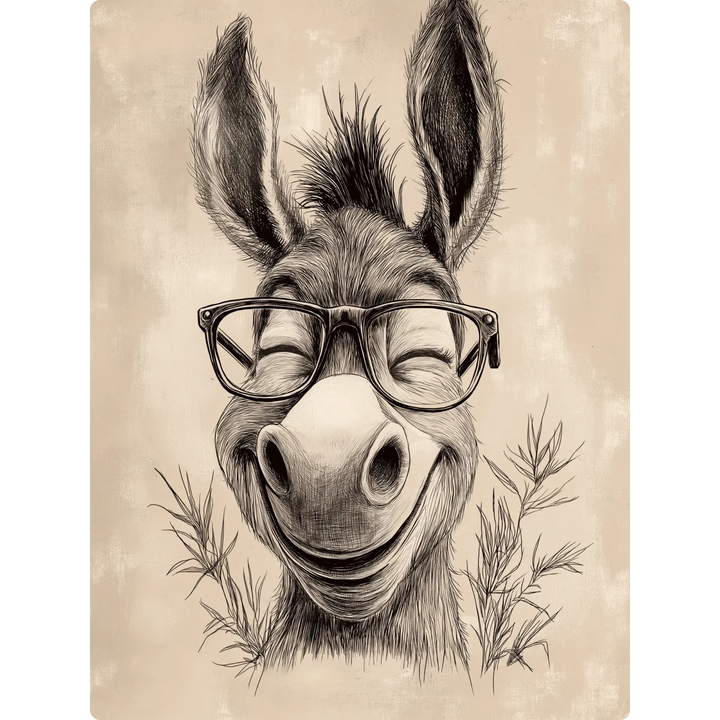Smiling Donkey Charm