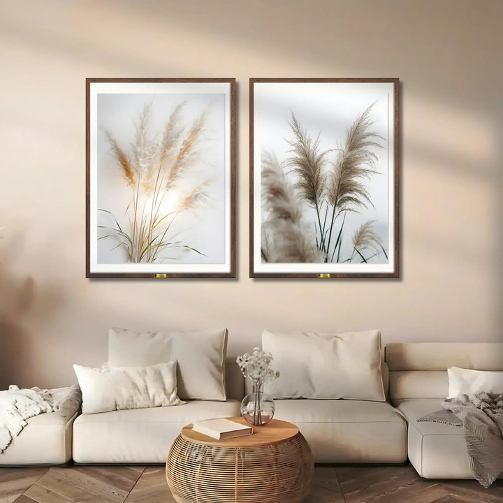 Floral and Botanical Wall Art Set of 2