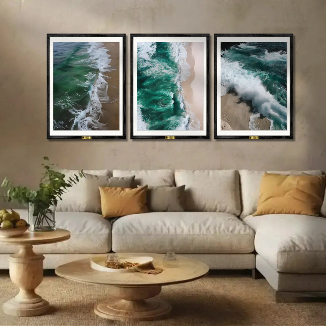 Coast and Beaches Wall Set of 3