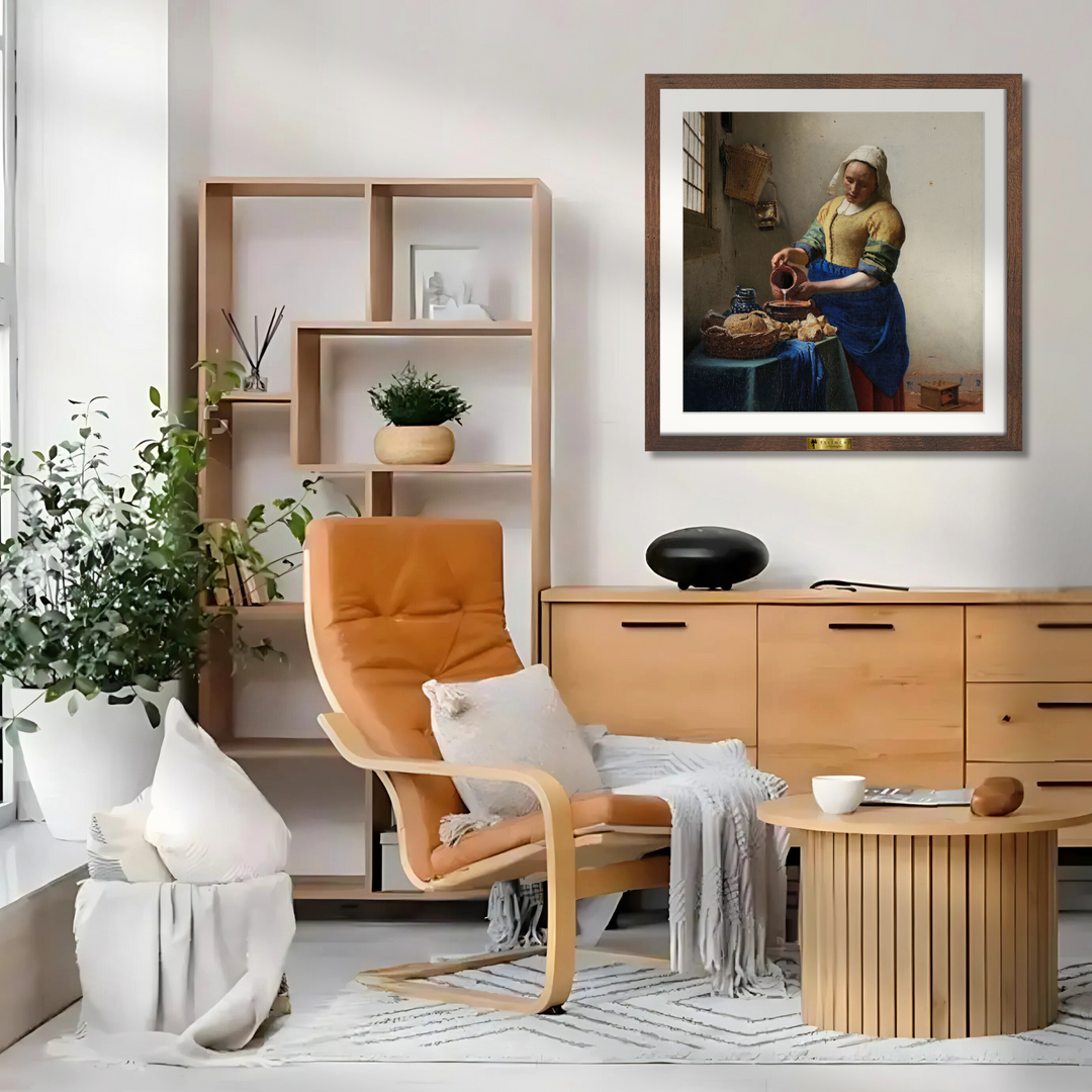 The Milkmaid by Johannes Vermeer