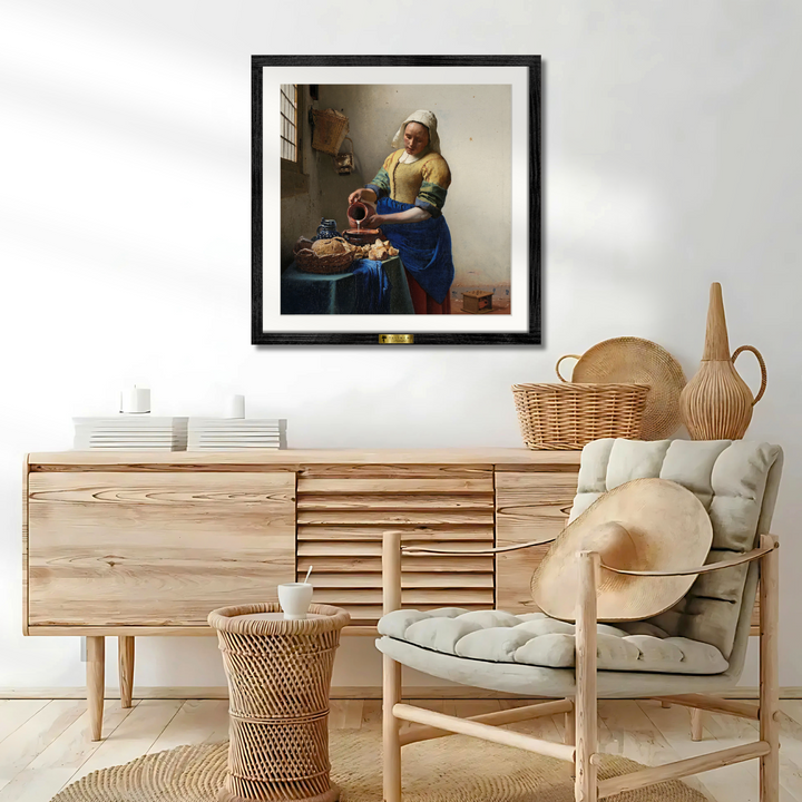 The Milkmaid by Johannes Vermeer