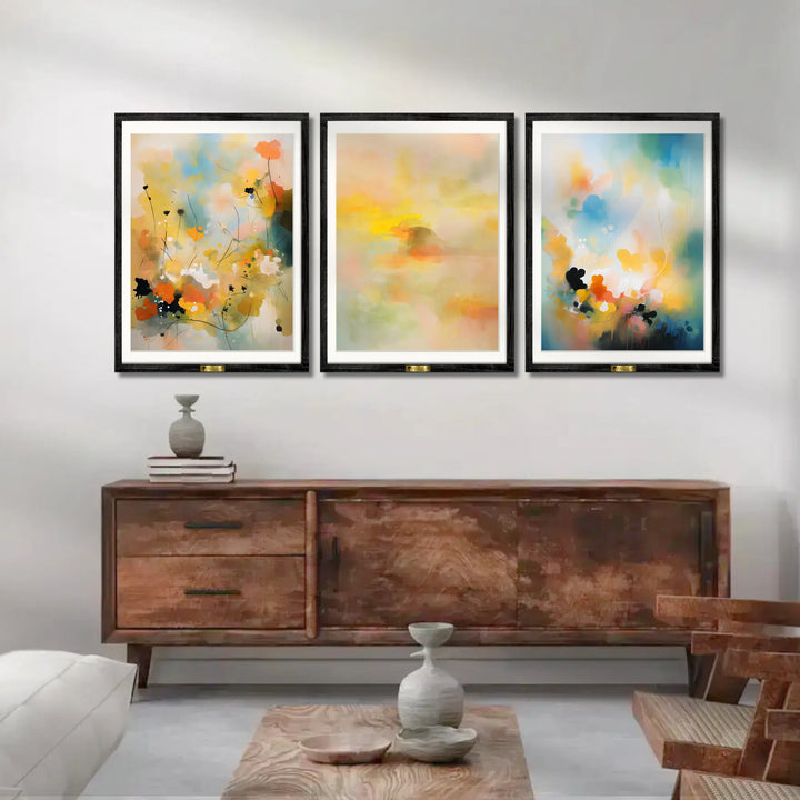 Abstract Wall Set of 3