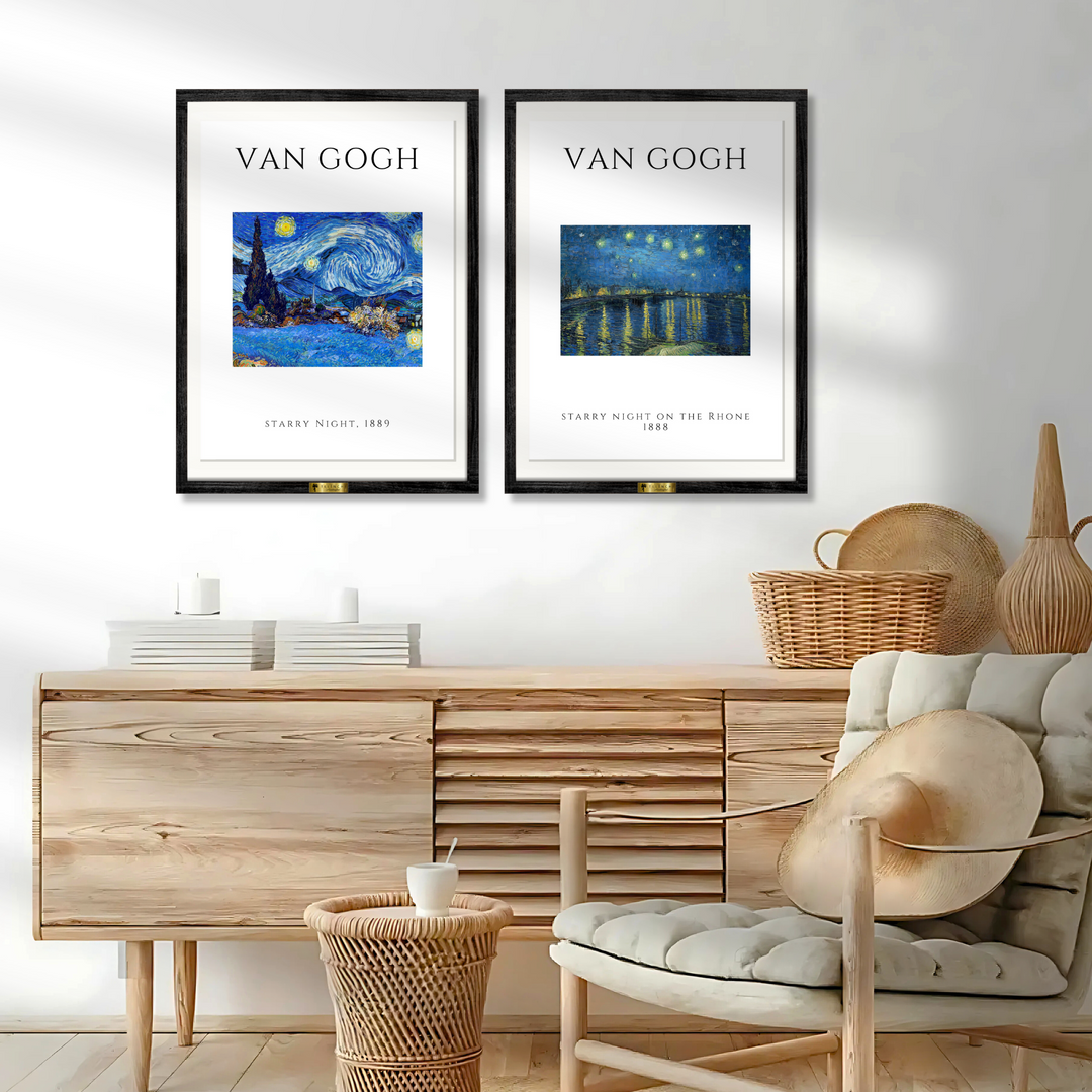 Vincent Van Gogh Wall Art Set of 2