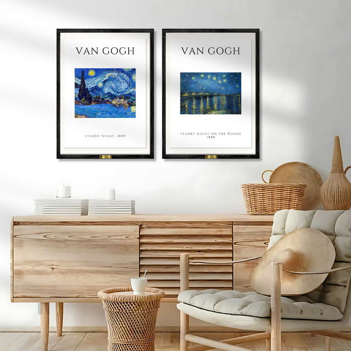 Vincent Van Gogh Wall Art Set of 2