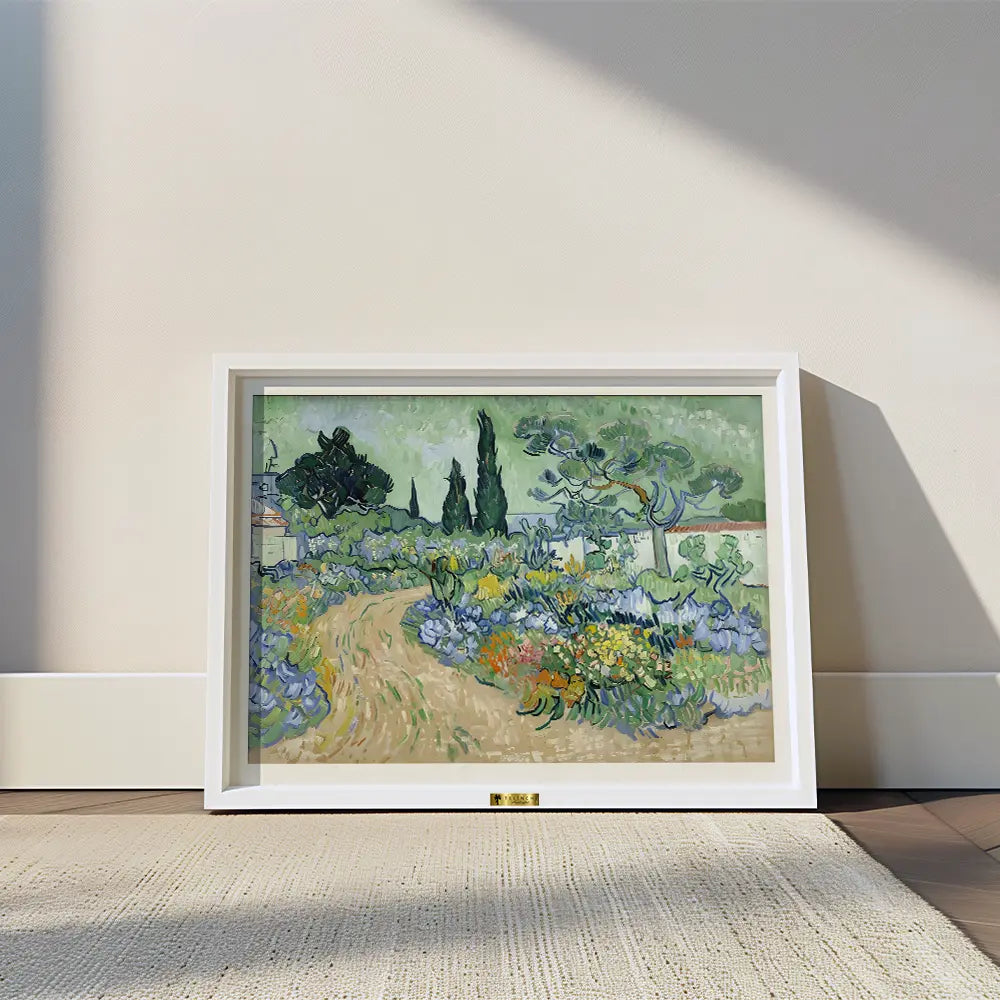 Garden with Flowering Trees by Vincent Van Gogh