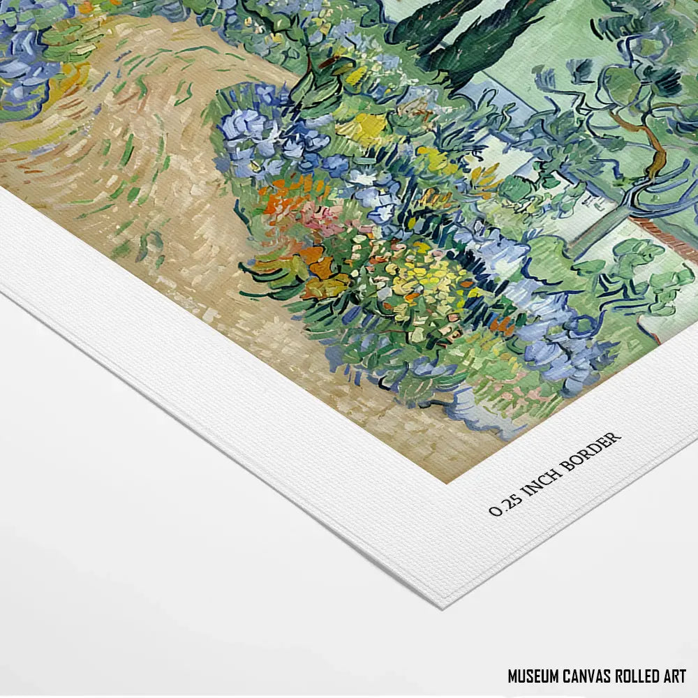 Garden with Flowering Trees by Vincent Van Gogh