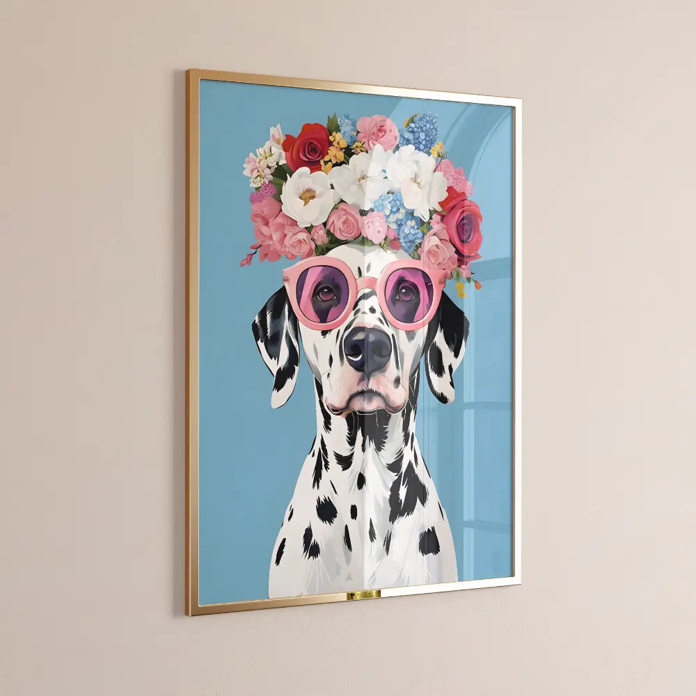 Flower Crowned Elegance