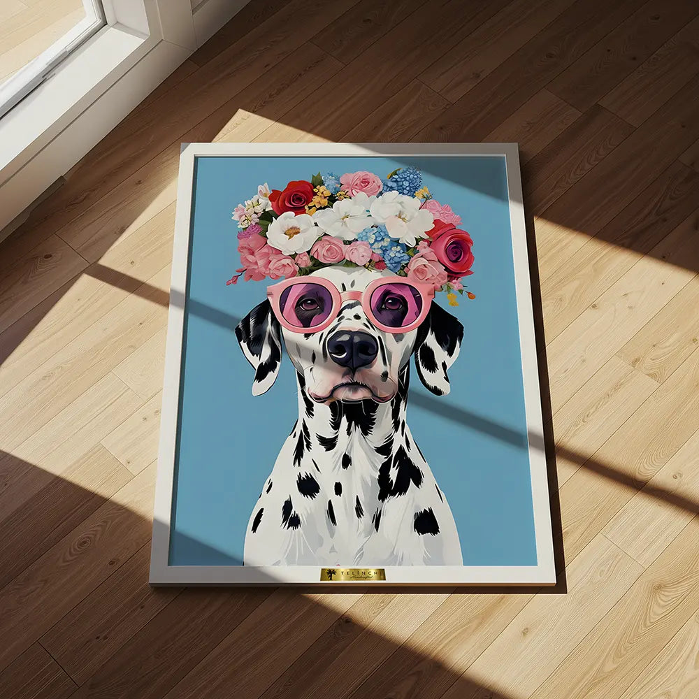 Flower Crowned Elegance