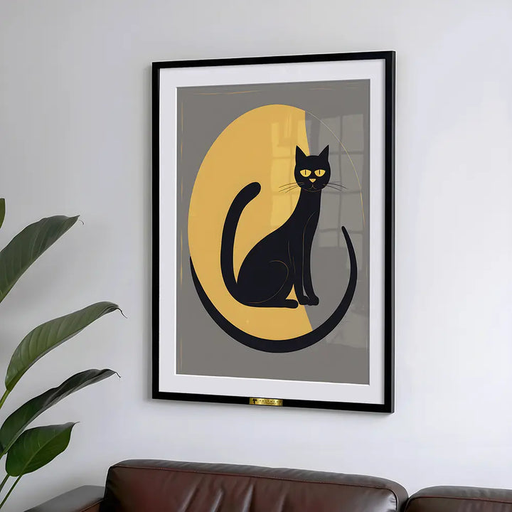 Elegant Cat Art