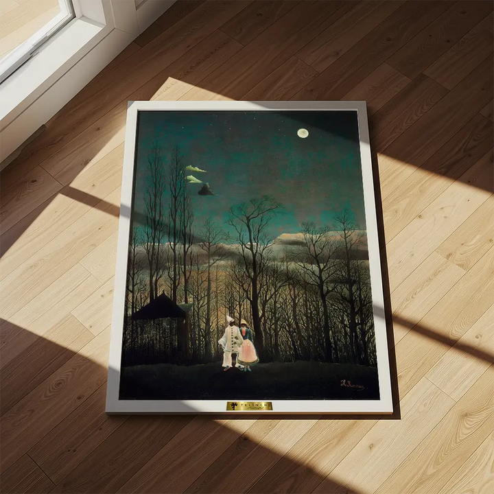 The Walk in Moonlight by Henri Rousseau