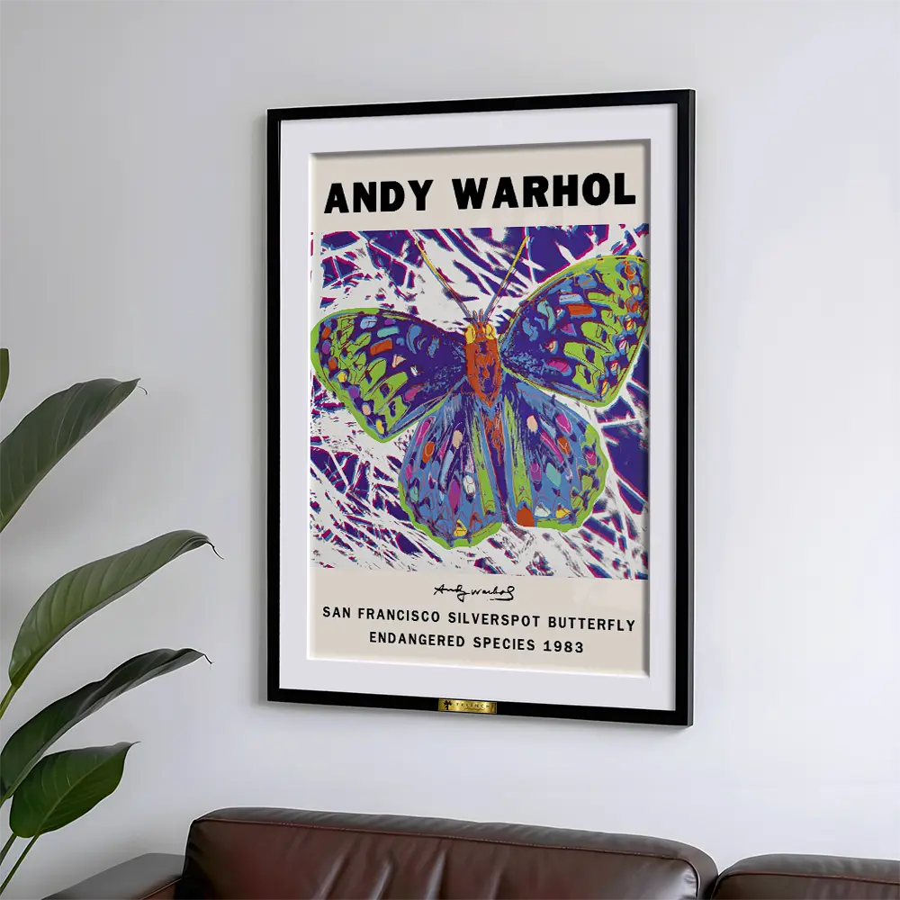 Butterfly Pop by Andy Warhol