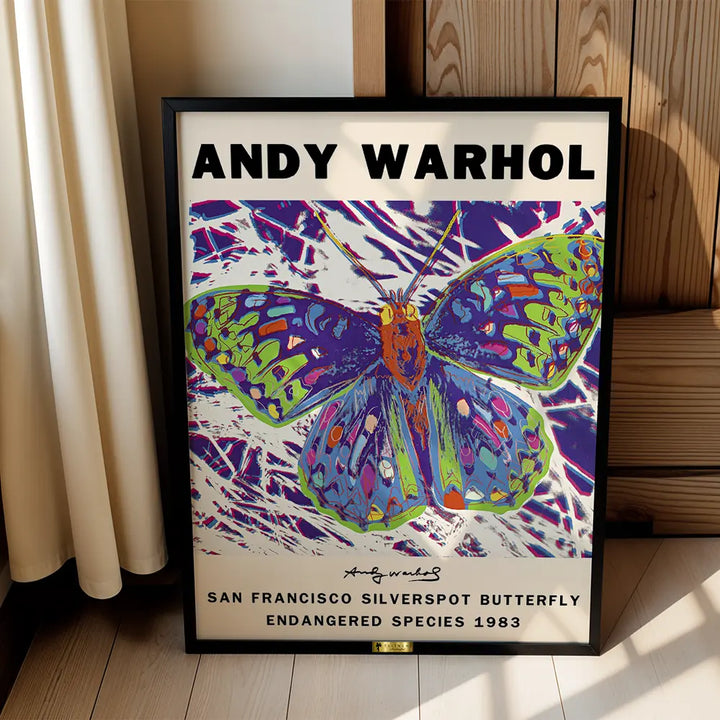 Butterfly Pop by Andy Warhol