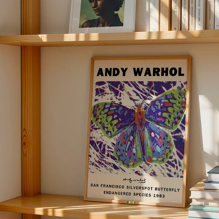 Butterfly Pop by Andy Warhol