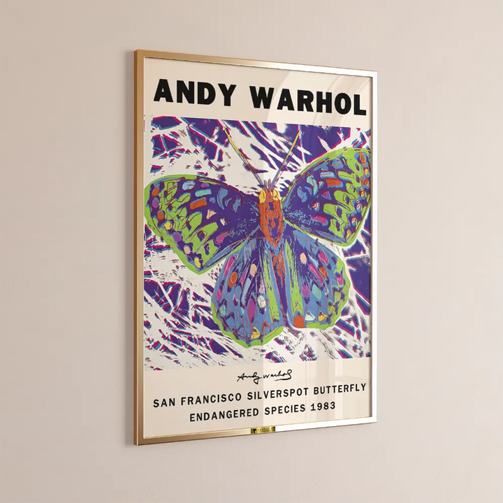 Butterfly Pop by Andy Warhol