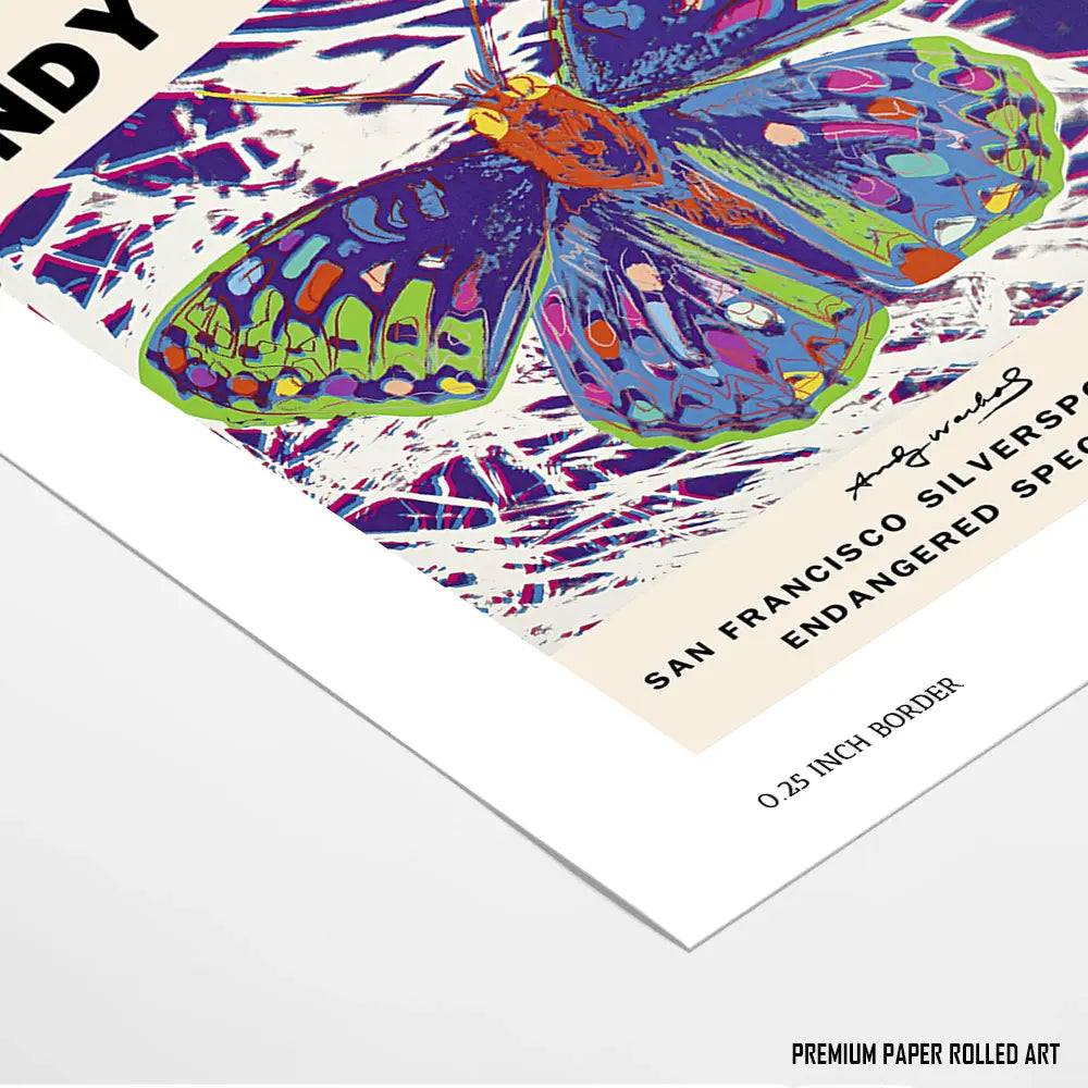 Butterfly Pop by Andy Warhol
