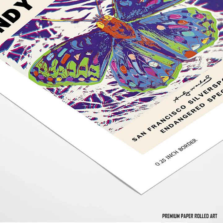 Butterfly Pop by Andy Warhol