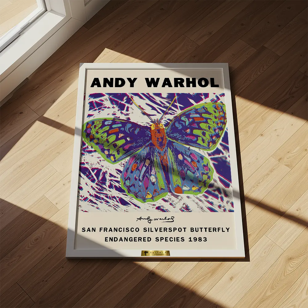 Butterfly Pop by Andy Warhol