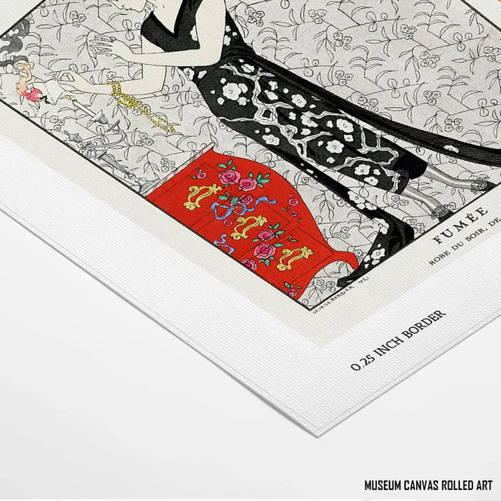 Fumée - Robe du Soir by Georges Barbier