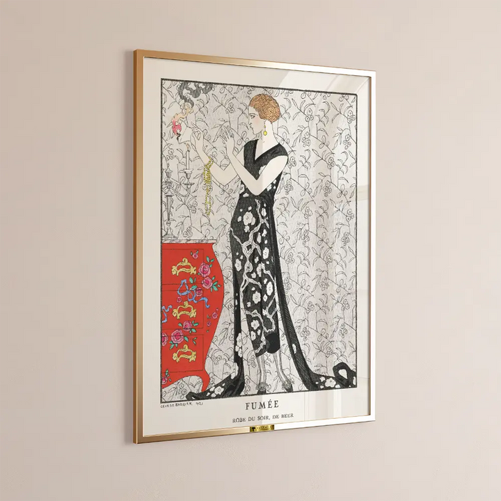 Fumée - Robe du Soir by Georges Barbier