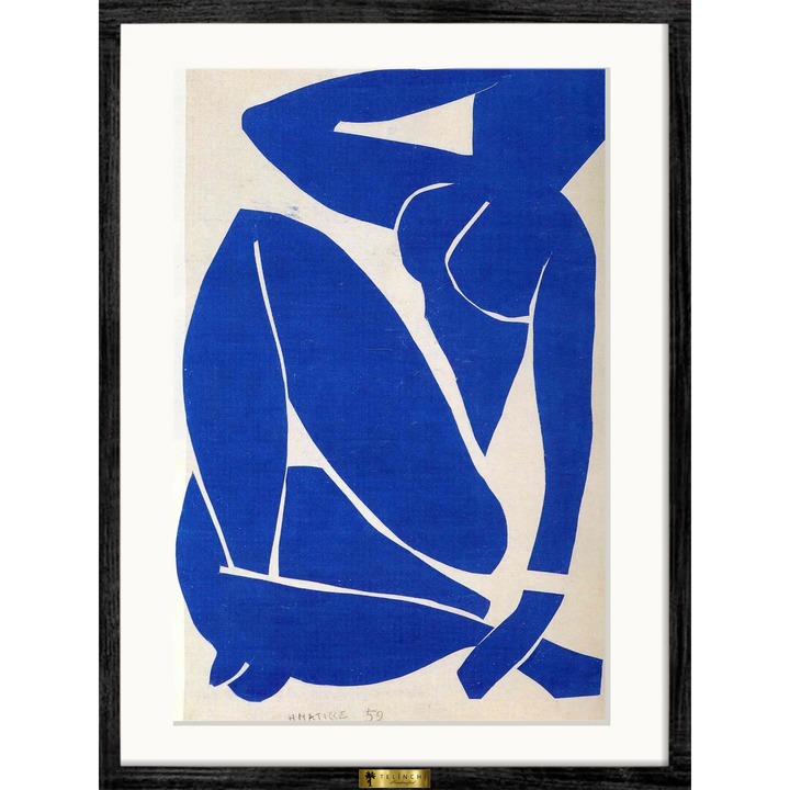 Blue Muse By Henri Matisse
