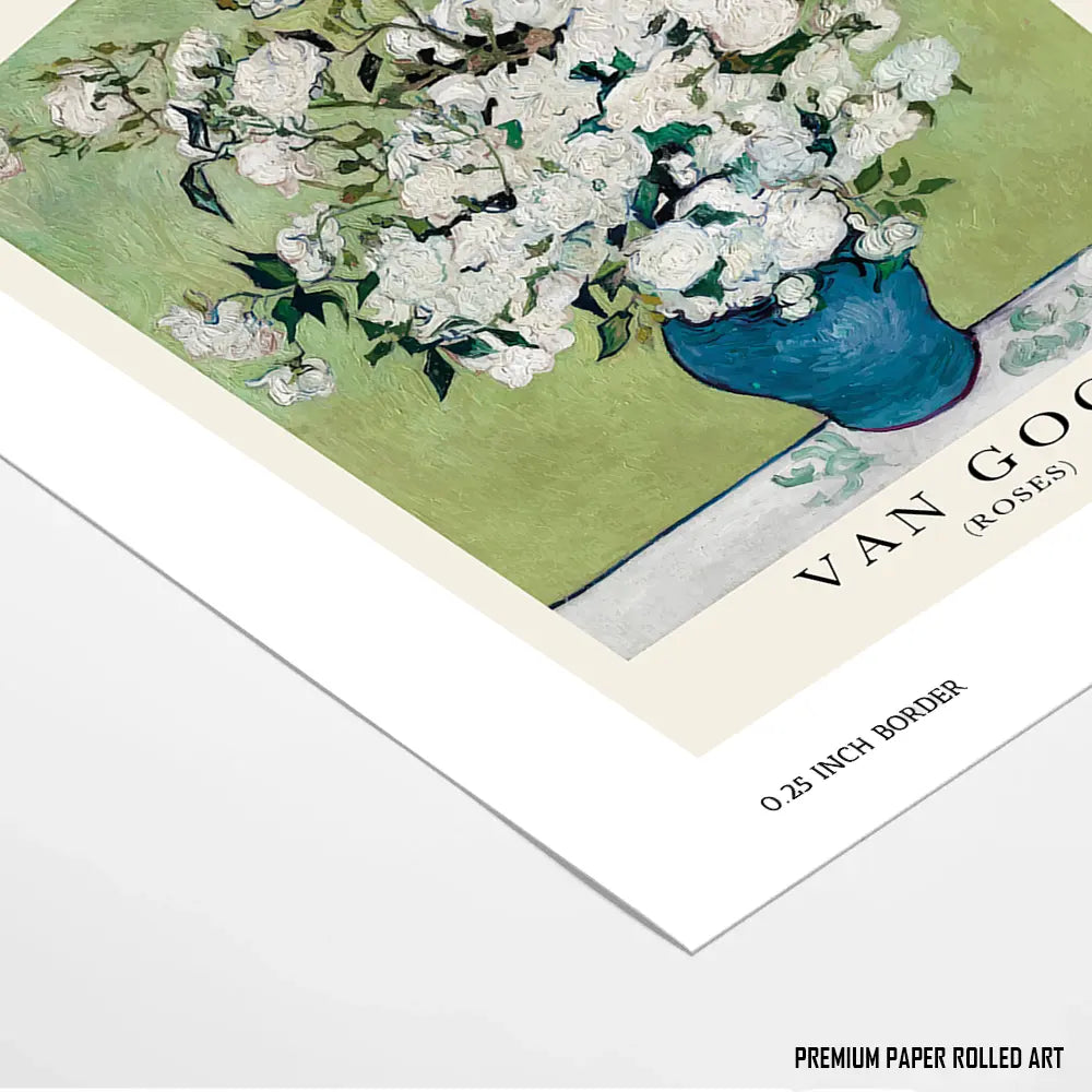 Roses in Bloom by Vincent van Gogh