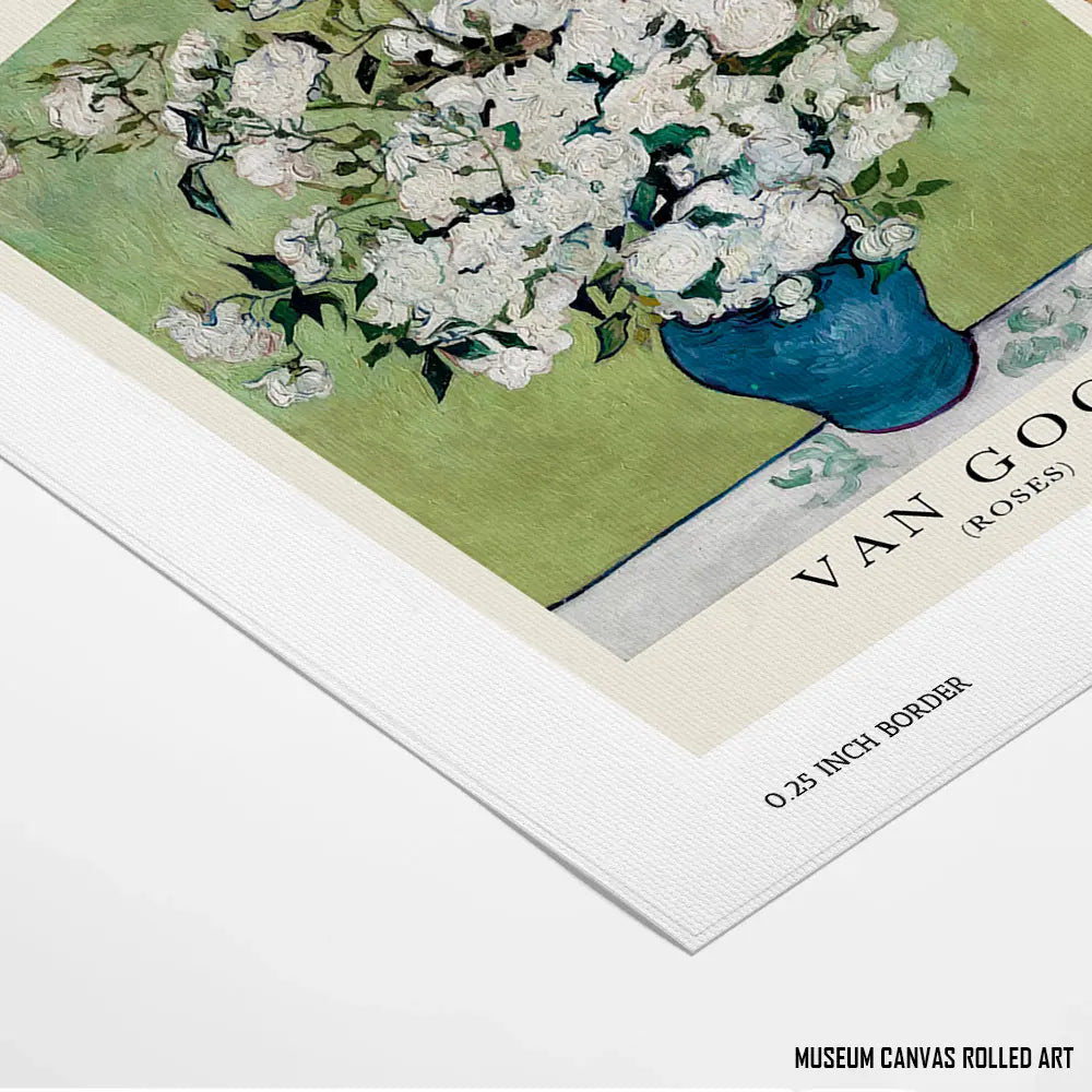 Roses in Bloom by Vincent van Gogh