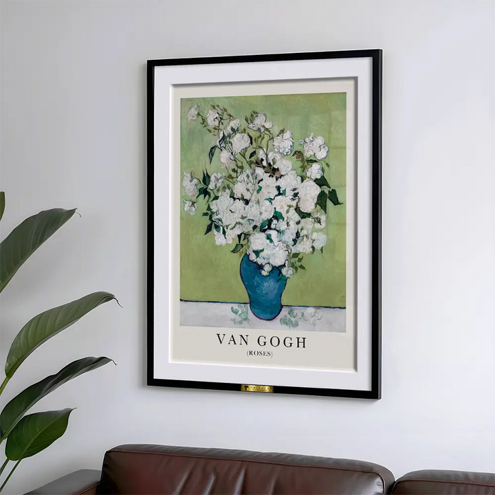 Roses in Bloom by Vincent van Gogh