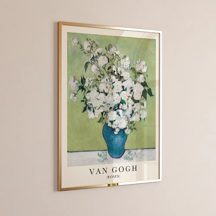 Roses in Bloom by Vincent van Gogh