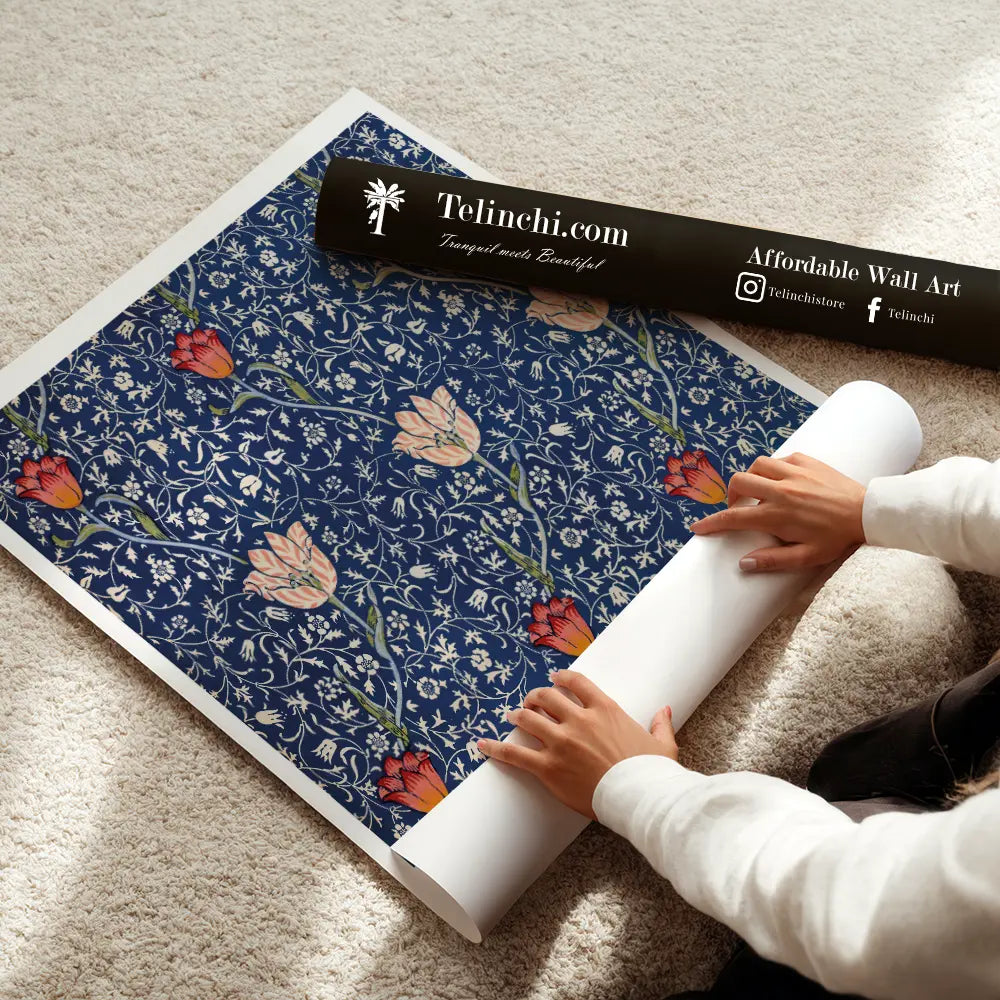 Victorian Blooms by William Morris