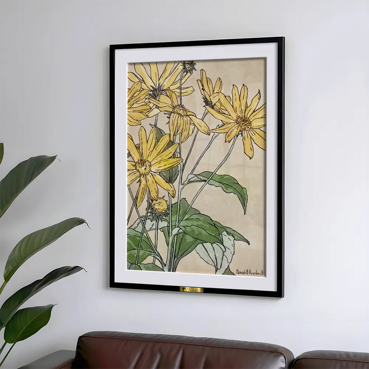 Yellow Flowers by Hannah B. Overbeck