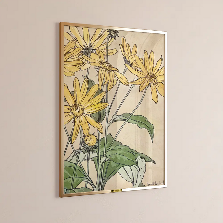 Yellow Flowers by Hannah B. Overbeck