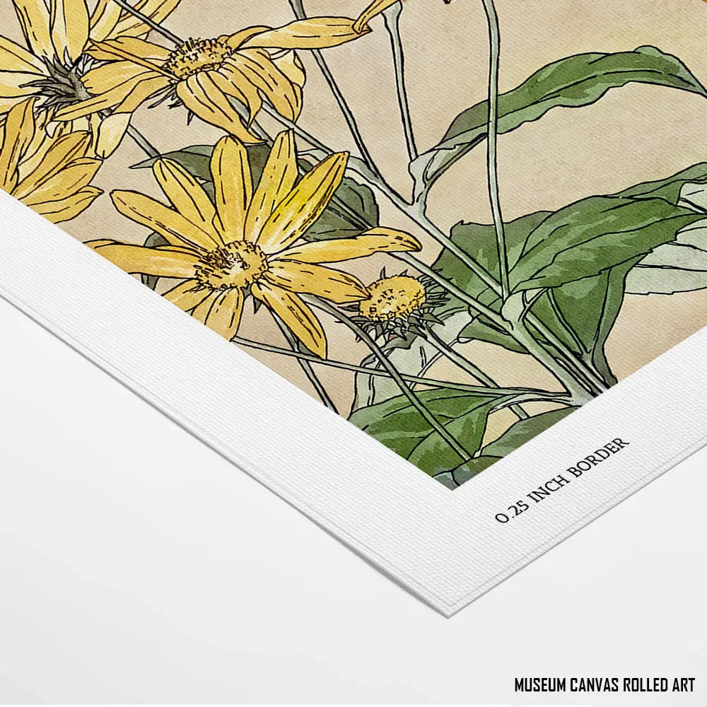 Yellow Flowers by Hannah B. Overbeck