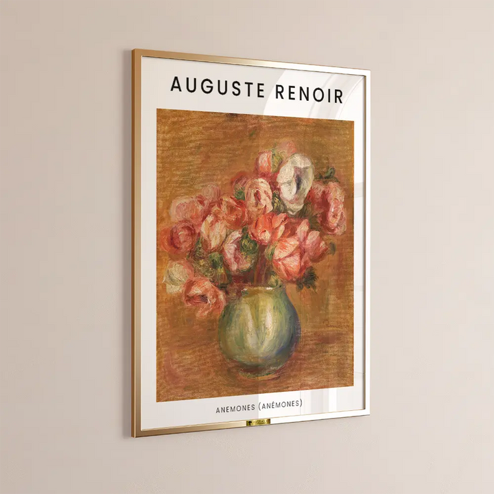 Anemones by Auguste Renoir