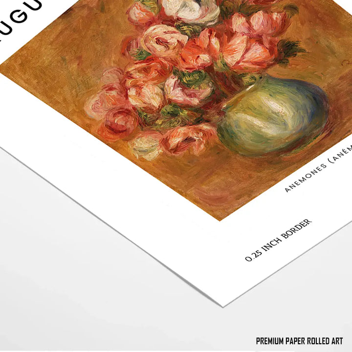 Anemones by Auguste Renoir