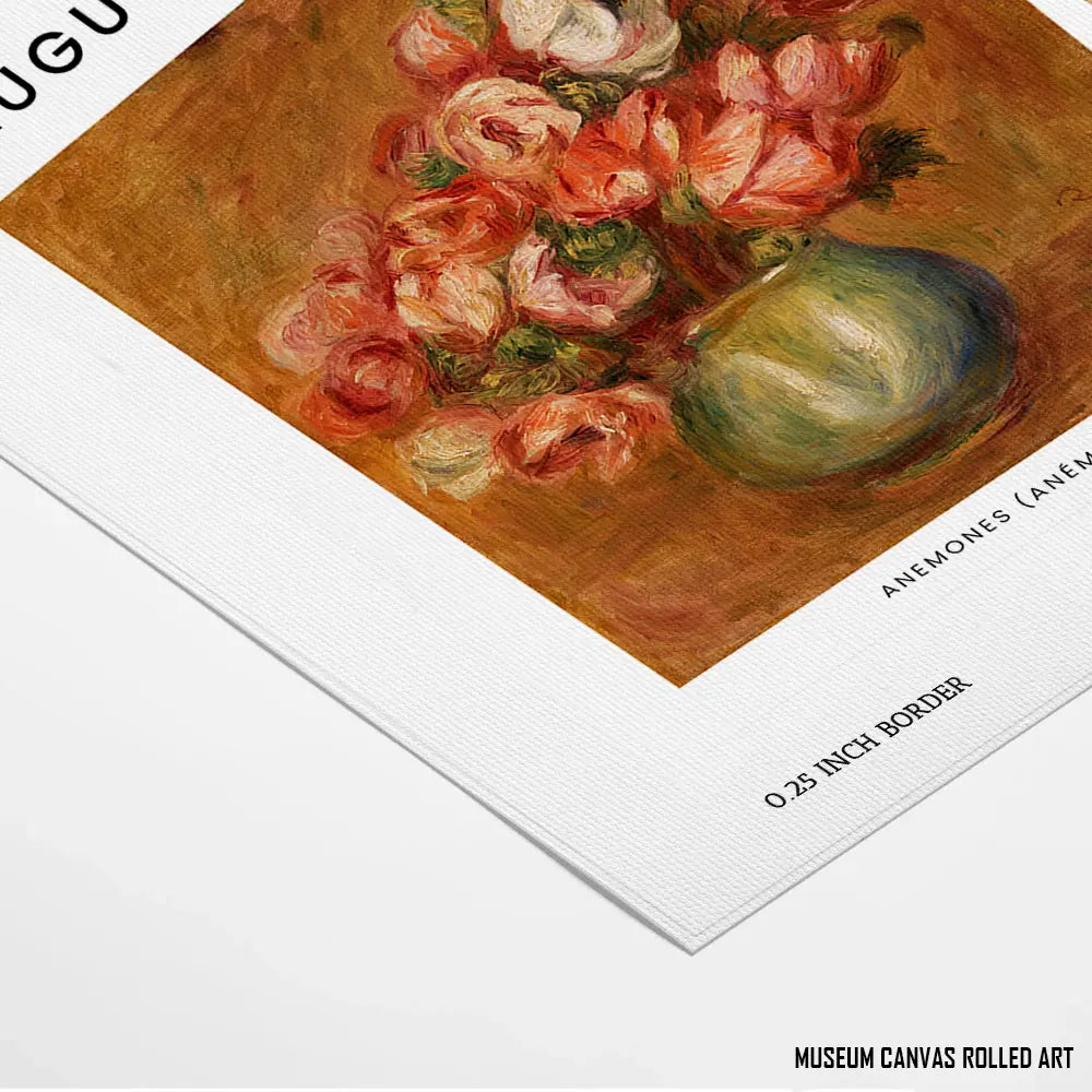 Anemones by Auguste Renoir