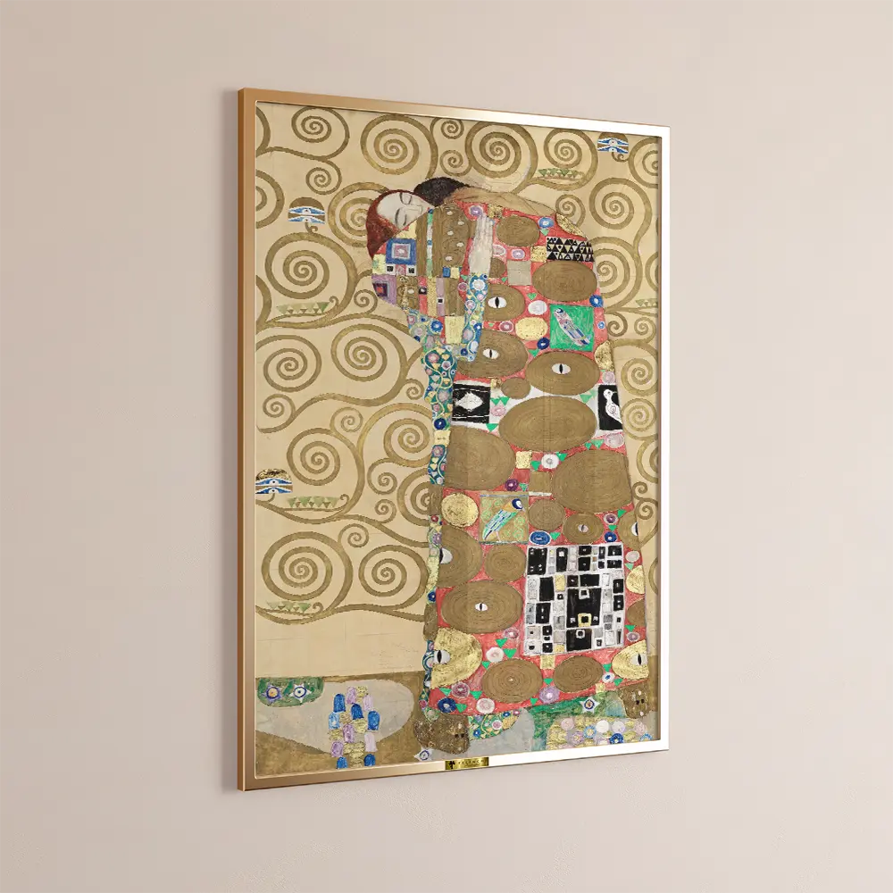 The Embrace by Gustav Klimt