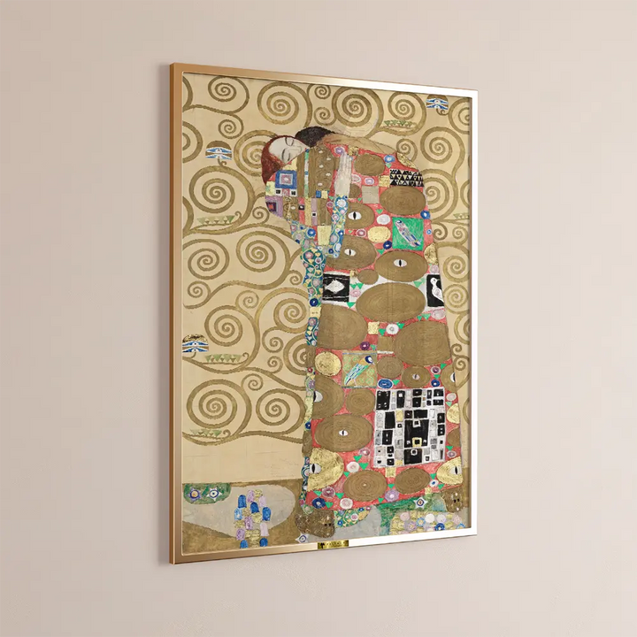 The Embrace by Gustav Klimt