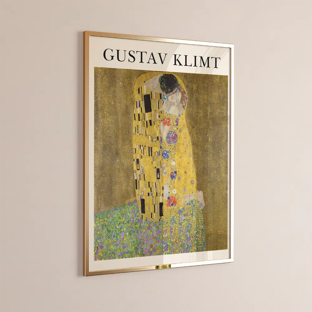 The Kiss by Gustav Klimt