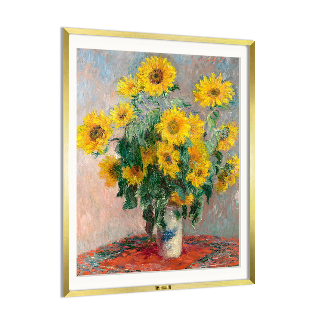 Vincent van Gogh’s Sunflowers series.