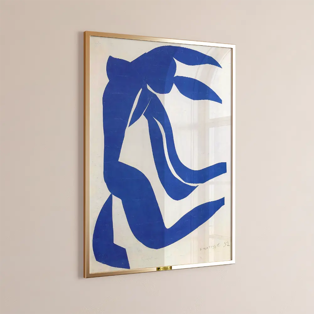 Blue Nude II (1952) by Henri Matisse.