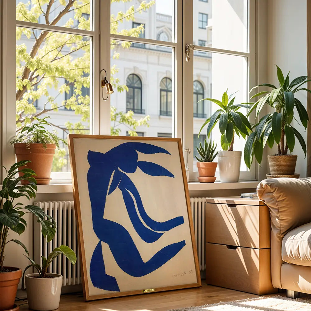 Blue Nude II (1952) by Henri Matisse.